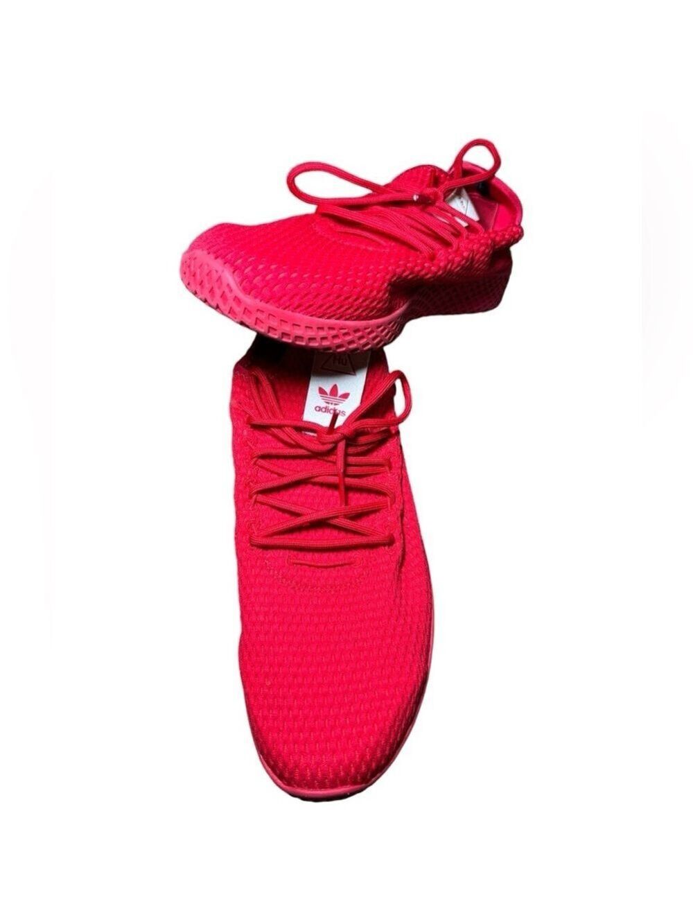 Rare!! Adidas Pharrell Williams edition red sneakers SZ 10
